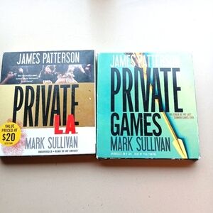 James Pattersons Book On CDs. Private L.A. and Private Games.
